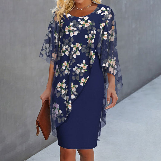 Olivia - Elegant Floral Dress