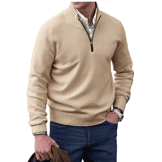 James - Stylish Half Zip Sweater