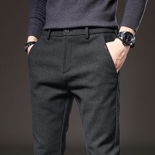 Refined Slim-Fit Trousers for Modern Elegance