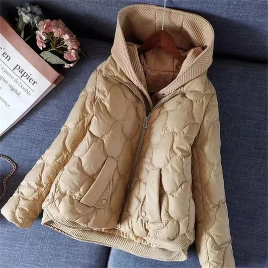 CozyShield Quilted Hooded Jacket