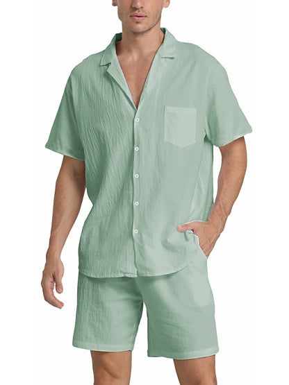 Oliver - Shirt and Shorts Men Set